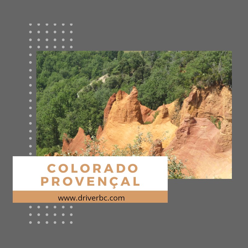 Le Colorado Provençal à Rustrel