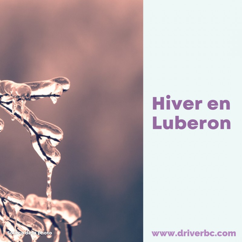 Hiver en  Luberon