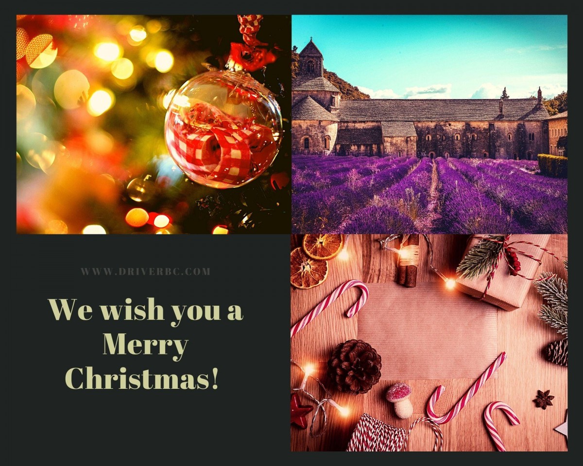 Merry Christmas from DRIVER BC team 