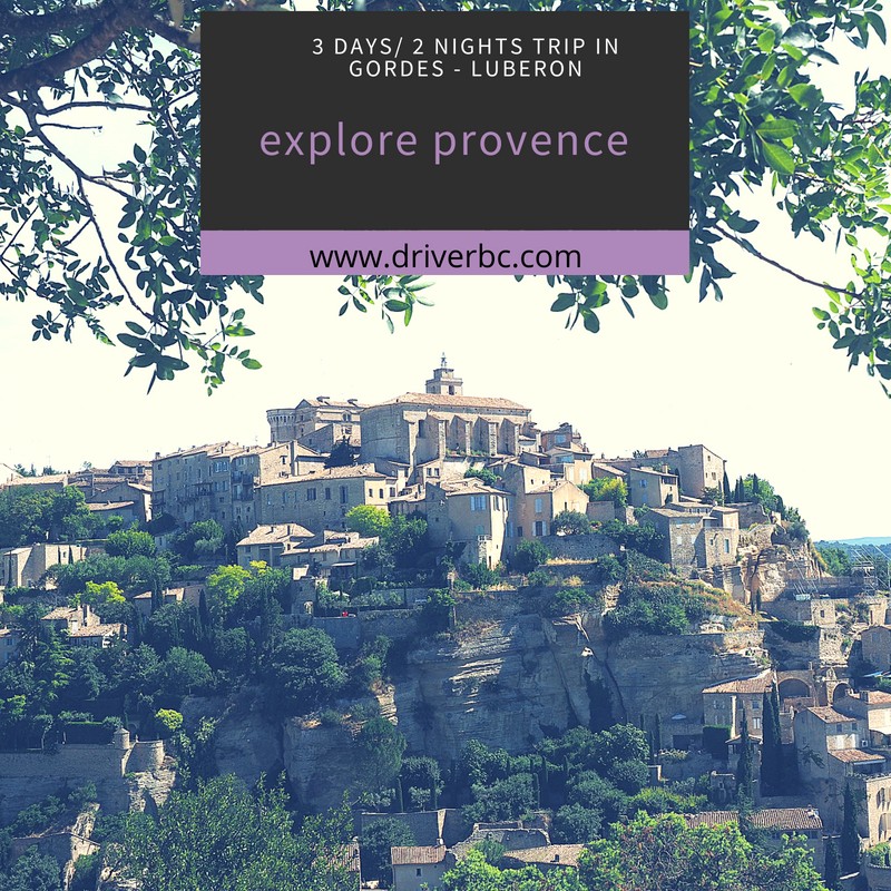 Séjour 3 jours / 2 nuits dans le Luberon !