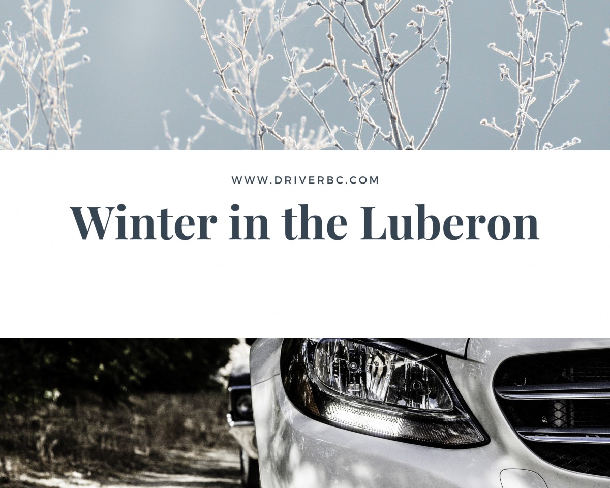 Winter in the Luberon area