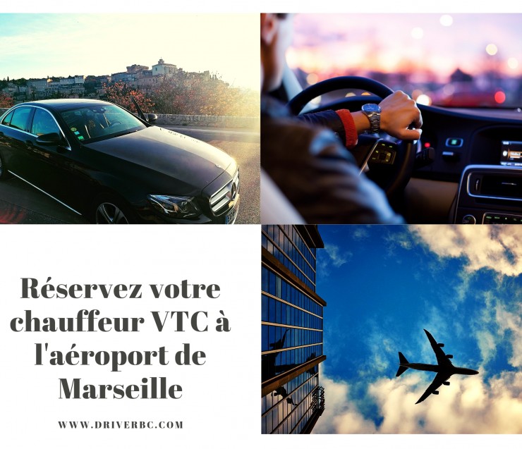 Réservez votre VTC à l'aéroport de Marseille !
