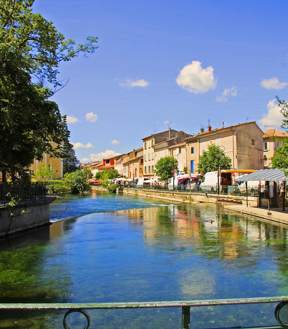 Tour marché L'Isle sur la Sorgue et Luberon