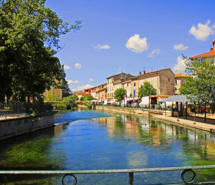 Tour marché L'Isle sur la Sorgue et Luberon